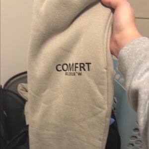 COMFRT Beige Sweatpants